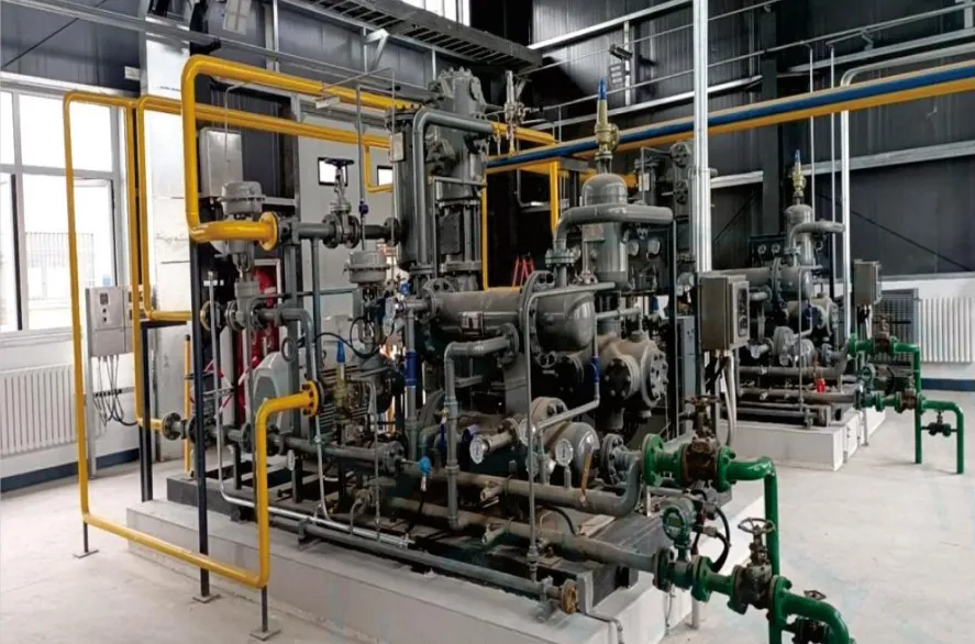 4M coal seam compressor pipeline layout workshop