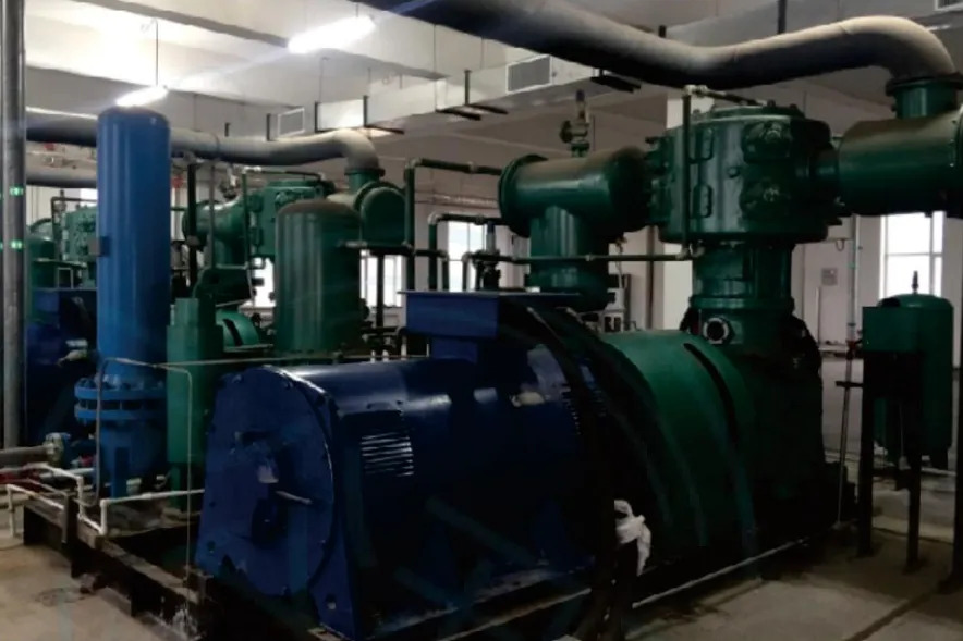 4M type coal seam compressor complete station layout