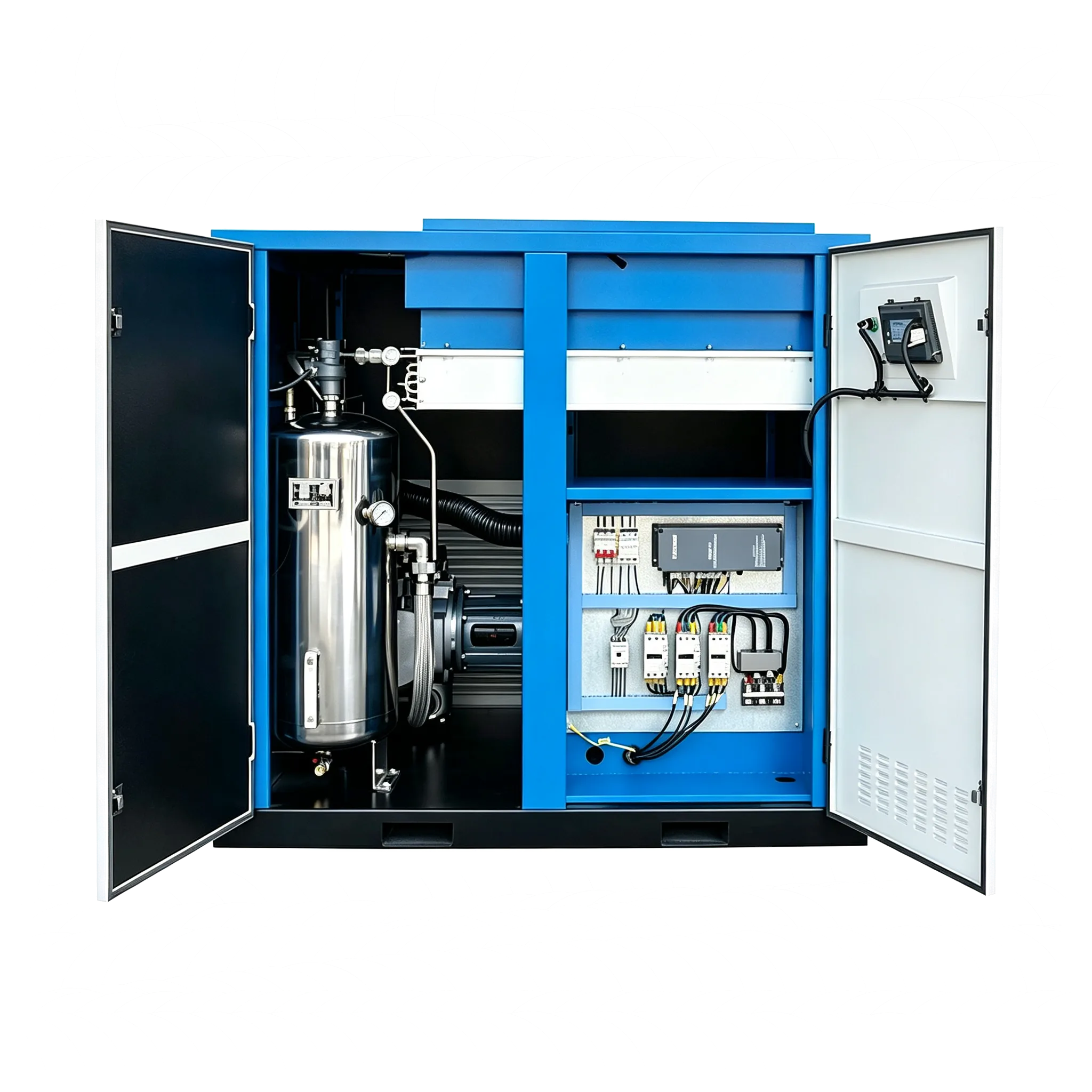 Low Pressure Water Lubricated Oil-Free Screw Compressor