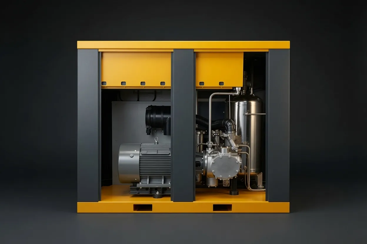 Water-injected compressor total cost of ownership analysis