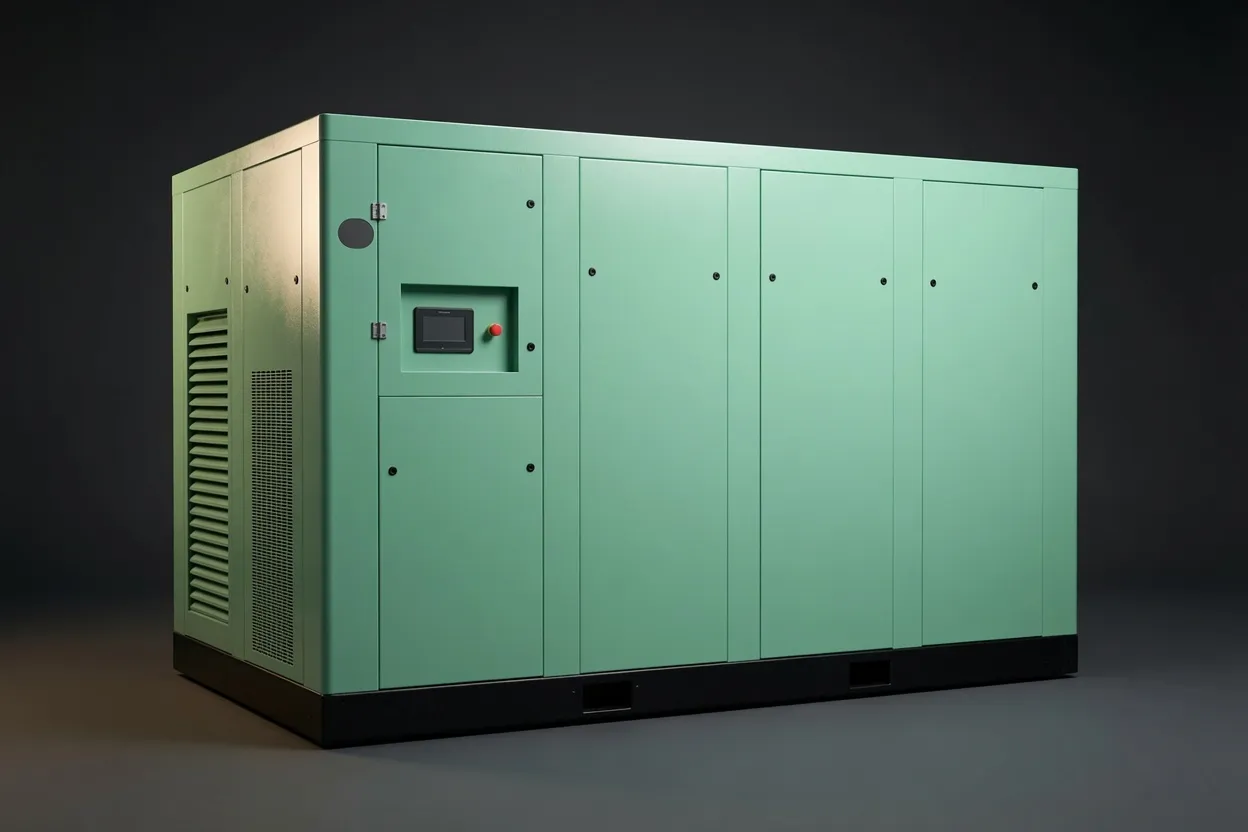 Pharmaceutical GMP water-injected oil-free compressor